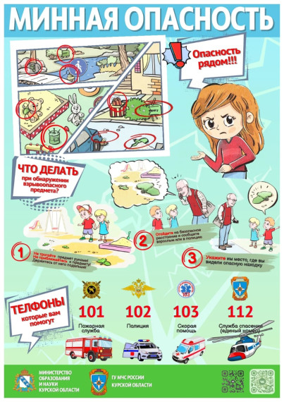 Минная опасность.